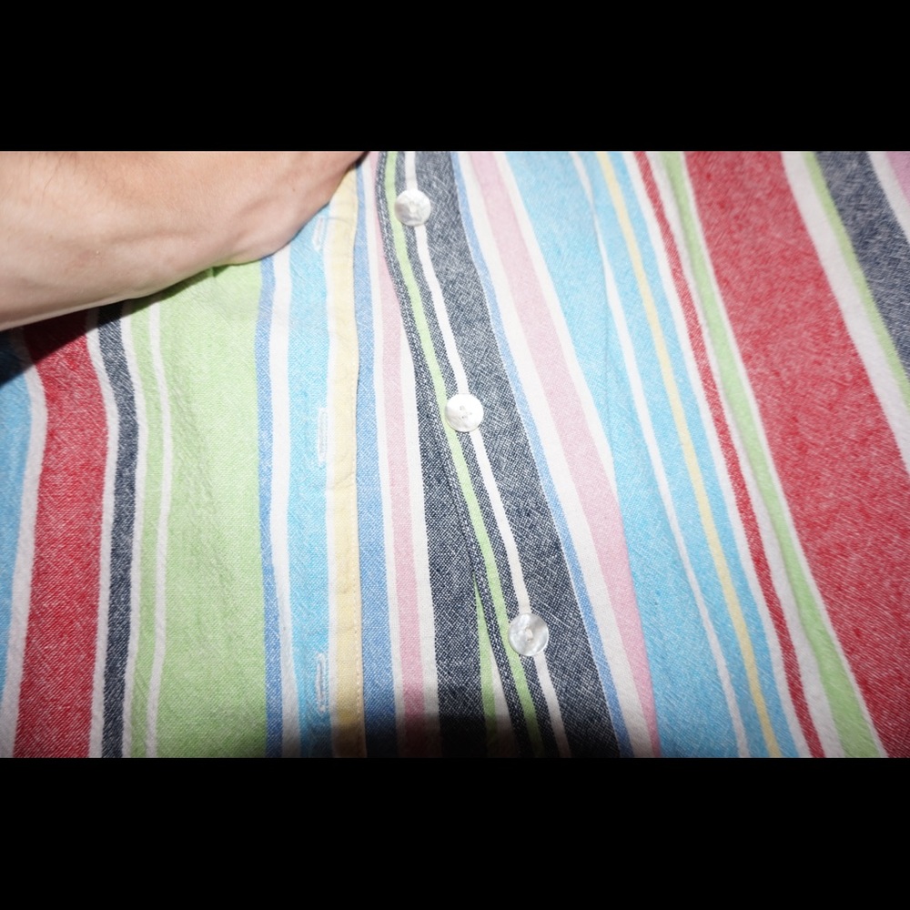 Striped Button down - Picture 3 of 4